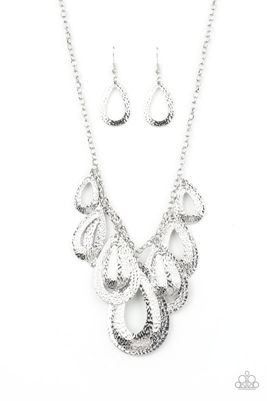 Teardrop Tempest - Silver - Jazzy Jewels With Lady J