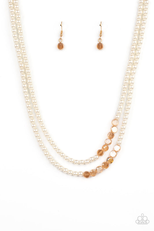 Poshly Petite - Gold Necklace - Paparazzi Accessories