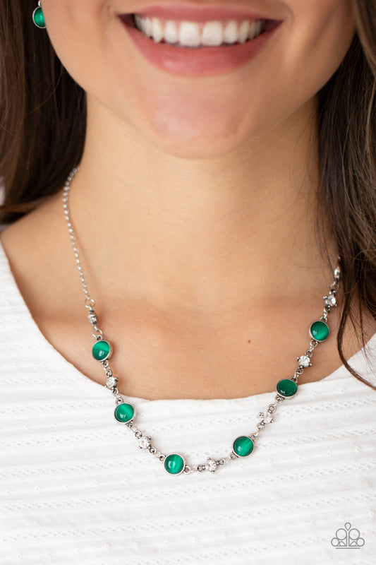 Inner Illumination - Green Necklace